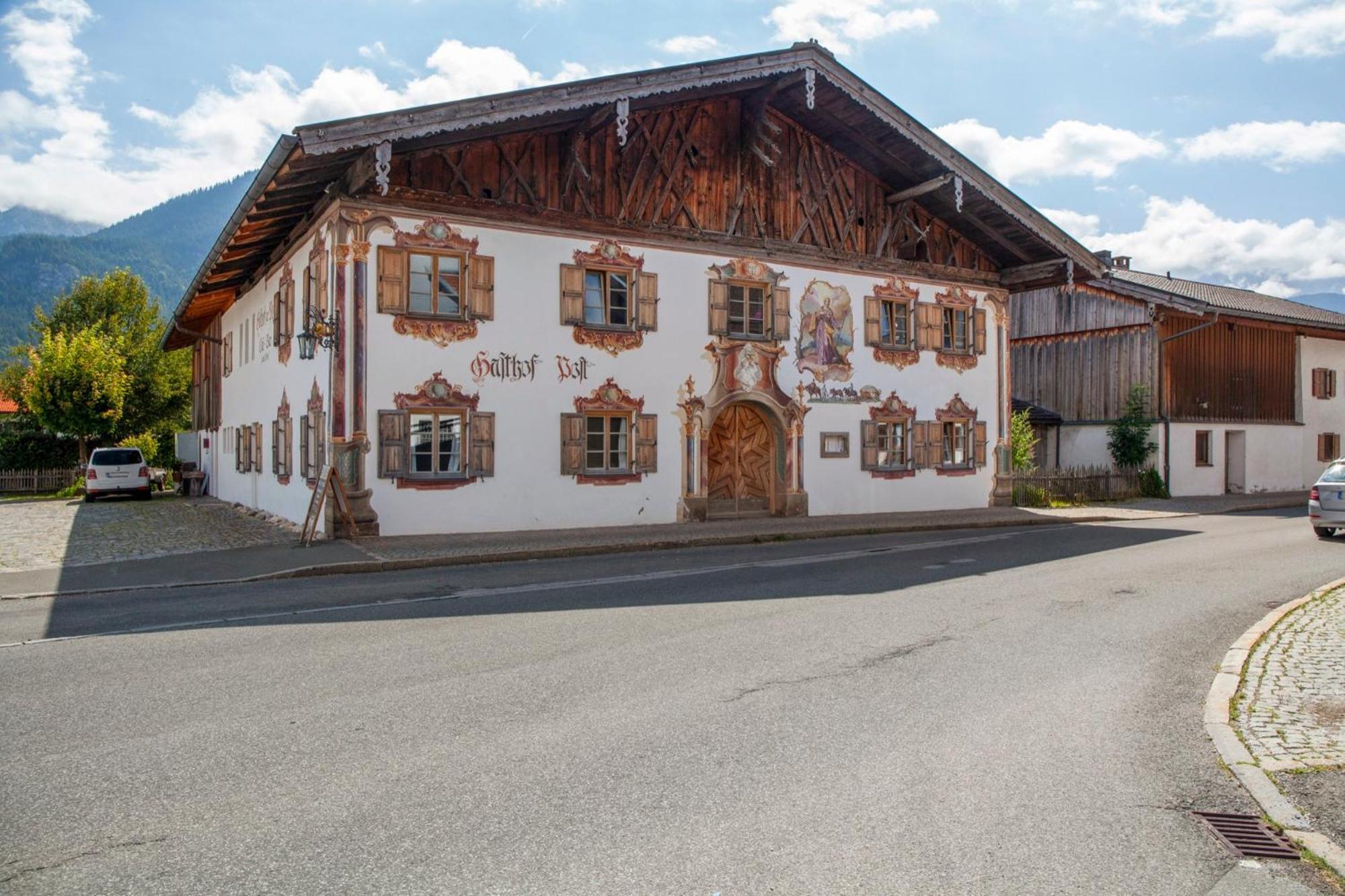 Block'S Post Hotel Krün Buitenkant foto