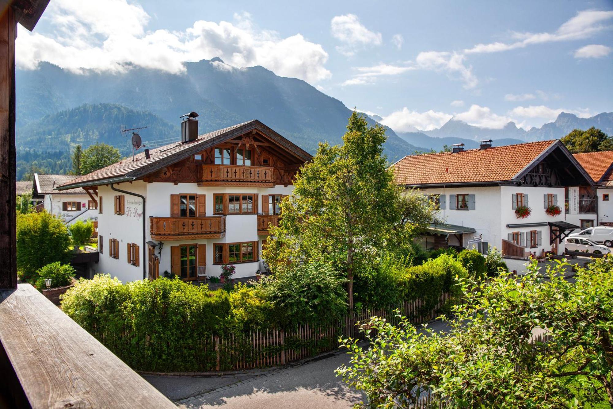 Block'S Post Hotel Krün Buitenkant foto