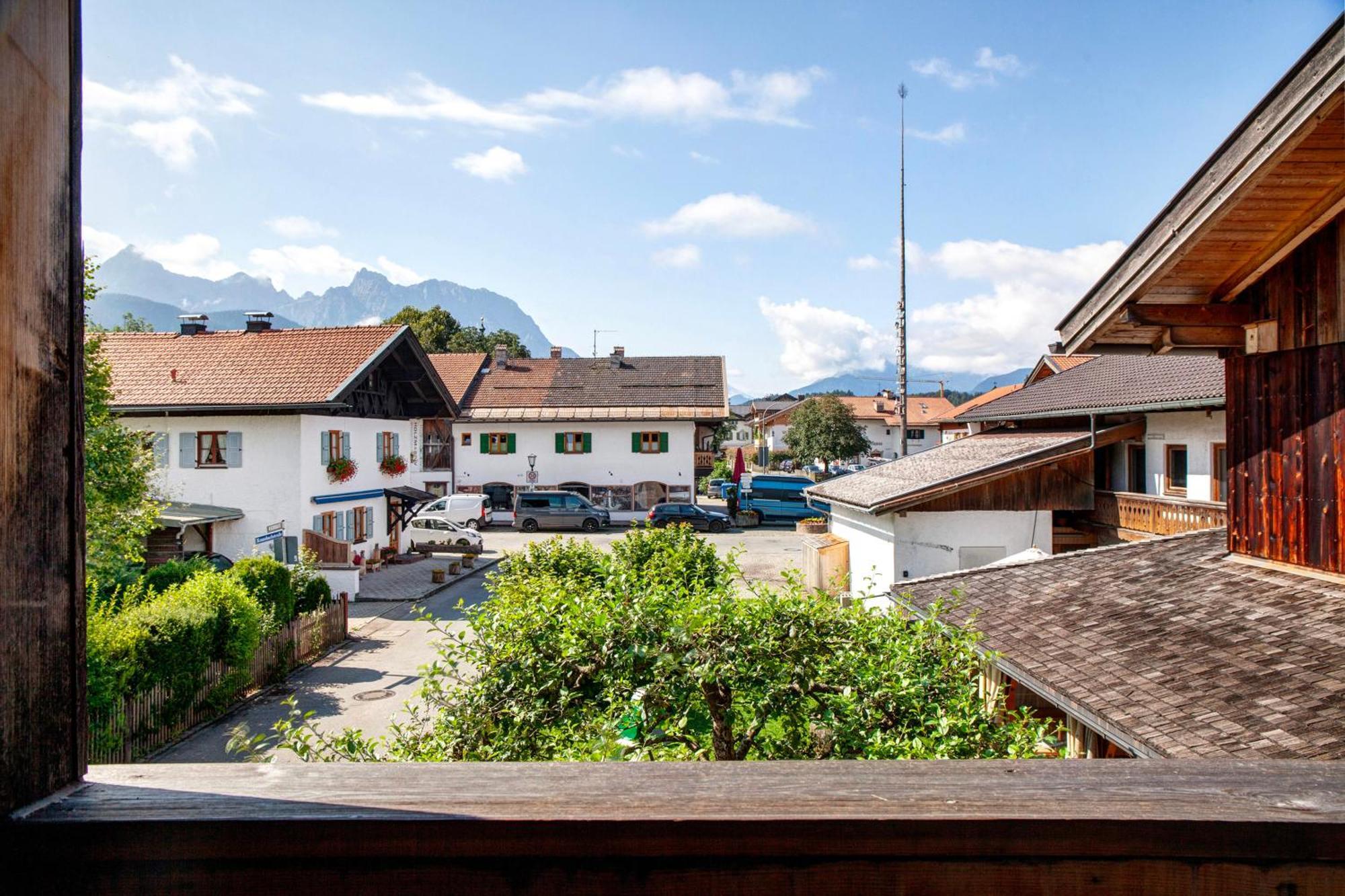 Block'S Post Hotel Krün Buitenkant foto